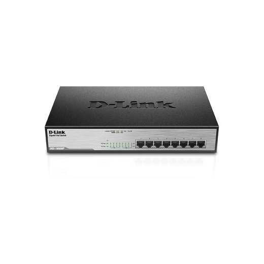 Switch Unmanaged DGS-1008MP 8xGbE