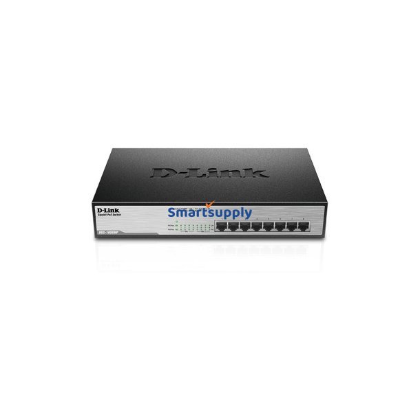Switch Unmanaged DGS-1008MP 8xGbE