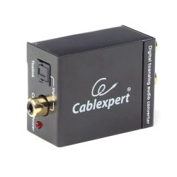 Adapter DIGITAL AUDIO TOSLINK -> ANALOG RCA