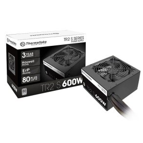 Str�mforsyning TR2 S Black 600W (80+ 230V EU, 2xPEG, 120mm, Single Rail)