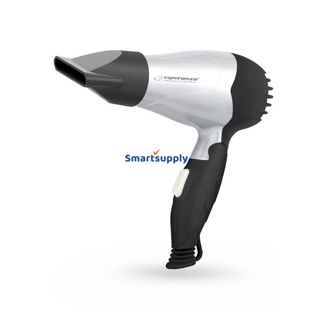 HAIR DRYER 850W VENUS SILVER-SVARTE