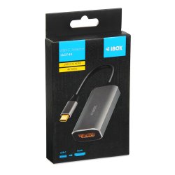 Ibox Iacf4k Usb-C Til Hdmi Kabeladapter