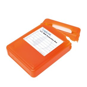 Beskyttelseskasse til HDD 3.5', orange