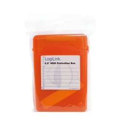 Beskyttelseskasse til HDD 3.5', orange