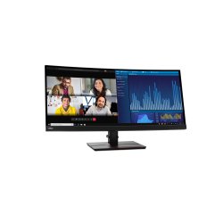 Lenovo Thinkvision P34w-20 Led-Skrm 86,7 cm (34,1") 3440 X 1440 Pixels Wide Quad HD Black