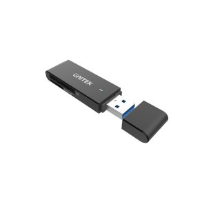 UNITEK Y-9327A kortlser USB 3.2 Gen 1 (3.1 Gen 1) Type-A Sort