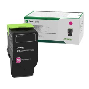 Lexmark 78C20M0 Magenta toner 1.400 sider original