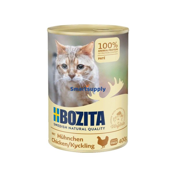 Bozita Kyllingepat&eacute; - Vdfoder Til Katte - 400G