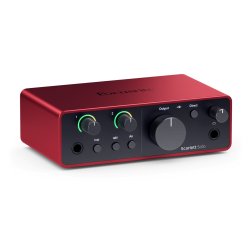 Focusrite Scarlett Solo 4th Gen - 2-kanals lydinterface