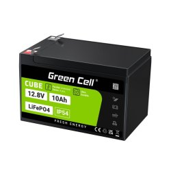 Green Cell LFPGC12V10AH UPS batteri Lithium jern fosfat (LiFePO4) 12,8 V 10 At