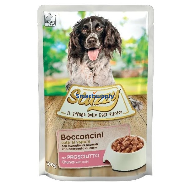 STUZZY Chunks with ham - vdt hundefoder - 100 g