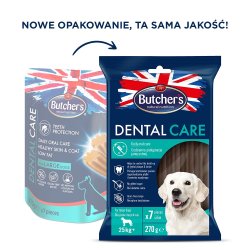 Butcher's Dental Care - dental snack til store racer - 270g