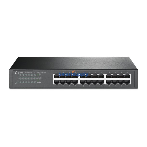 TP-Link TL-SG1024D Ikke administreret Gigabit Ethernet (10/100/1000) Gr