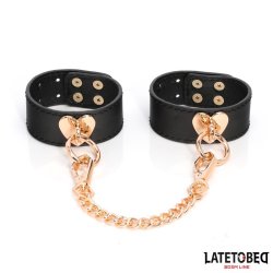 8 Piece Leather Bondage Kit with Storage Case