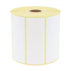 12 ruller etiketter til Zebra 102 mm x 38 mm