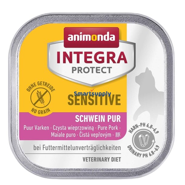 ANIMONDA Integra Protect Adult Sensitive Pork - vd kattefoder - 100g
