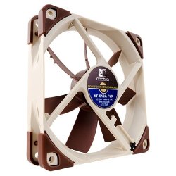 Noctua NF-S12A FLX Computerkabinet Ventilator 12 cm Beige, Brun