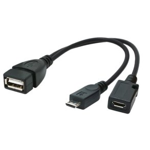 OTG Kabel USB Micro AF- BM+(F) USB 2.0 OTG 15CM