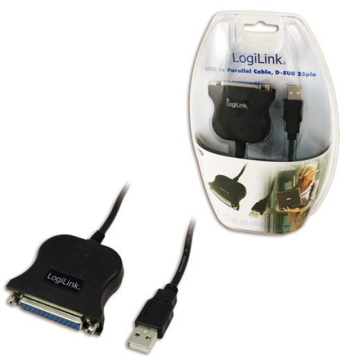 Adapter USB til DSUB-25pin, 1,5m