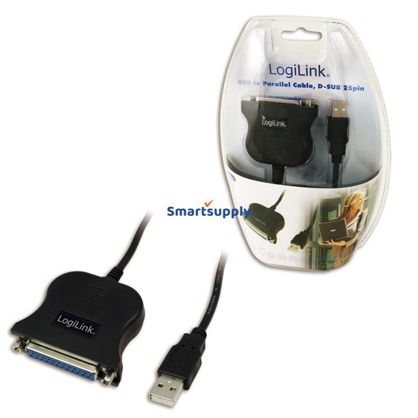 Adapter USB til DSUB-25pin, 1,5m