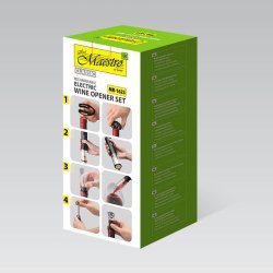 Maestro Mr-1623 USB Elektrisk Vinproptrkker