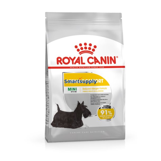 Royal Canin Mini Dermacomfort - Trfoder Til Voksne Sm Hunderacer Med Flsom Hud Tilbjelig Til Irritation - 3 Kg