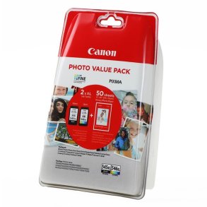 Canon PG-545 / CL-546 XL Sort + Farve blkpatron original