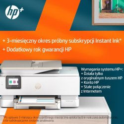 Hp Envy Inspire 7920E Trdls Alt-I-En Farveprinter, Instant Ink, Kopimaskine, Scanner