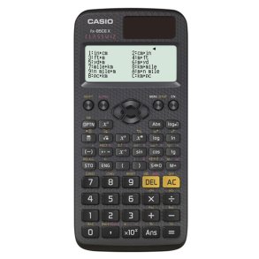CASIO VIDENSKABELIG LOMMEREGNER FX-85CEX, 379 FUNKTIONER, 77X166MM, SORT