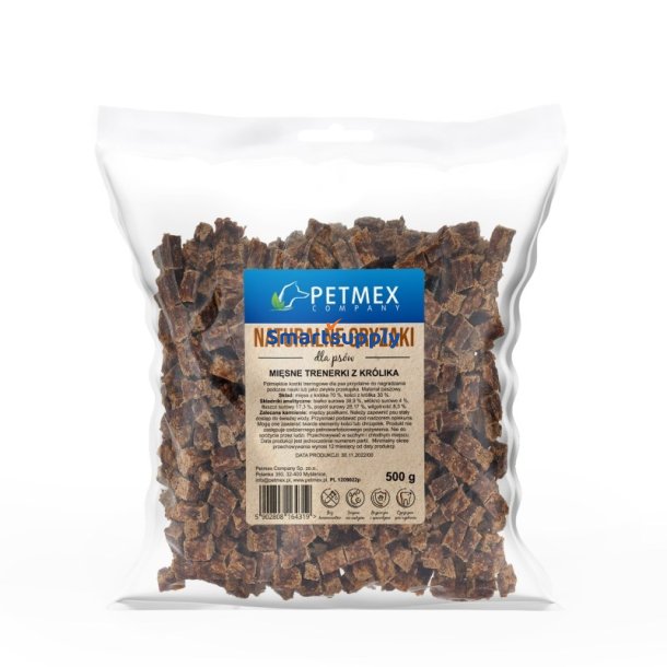 PETMEX Rabbit treats - godbid til hund - 500g
