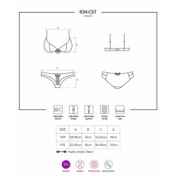 834-CST-6 Nurse Costume 3 Pieces - S/M