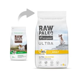 RAW PALEO Ultra Mini Adult Kalkun - trt hundefoder - 8 kg