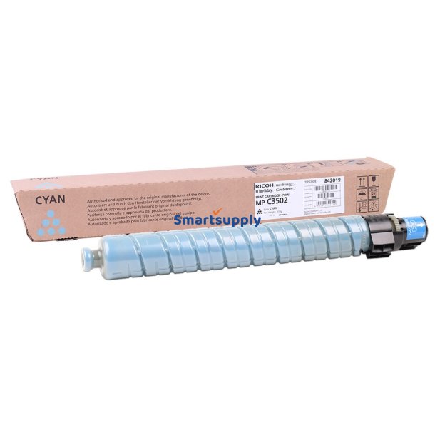 Ricoh 842019 Cyan toner 18.000 sider original