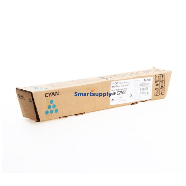 Ricoh 842064 Cyan toner 9.500 sider original