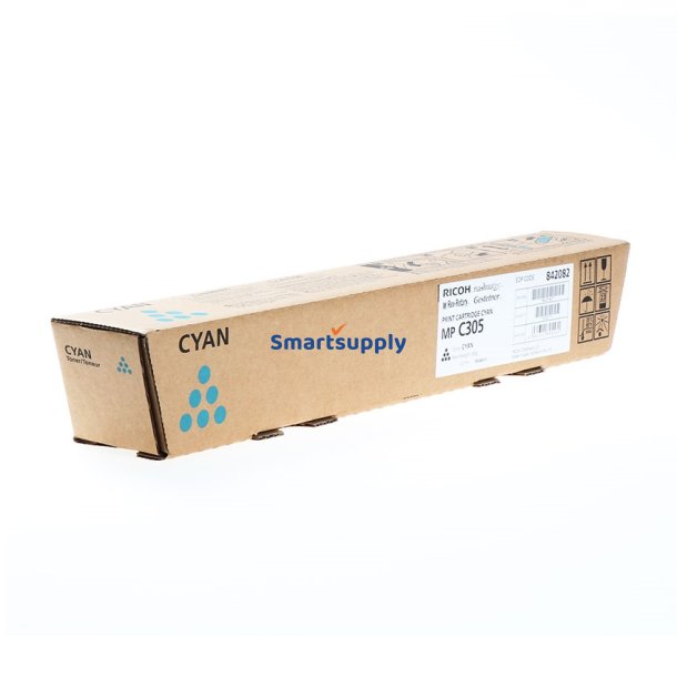 Ricoh 842082 Cyan toner 4.000 sider original