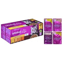 Whiskas Kyllinggryderet Gel&eacute; 40 X 85 G