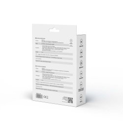 Savio Hdmi (M) V2.1 Kabel, Vinklet, 8K, Hdr Dynamic, Ofc Kobber, 5M, Cl-175