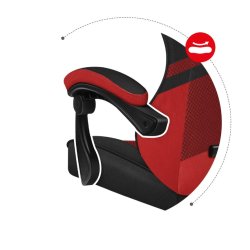 Huzaro Force 4.4 Pink Mesh Gaming Stol