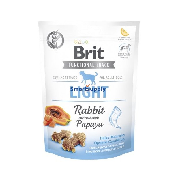 Brit Functional Snack Light Rabbit - Hundegodbid - 150G