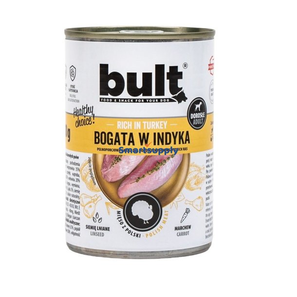 Bult Rig P Kalkun - Vdfoder Til Hunde - 400G
