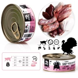 3COTY Turkey - vd kattefoder - 80g