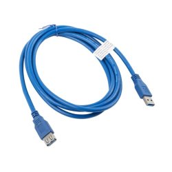 Lanberg Ca-Us3e-10Cc-0018-B USB Kabel 1,8 M USB 3.0 Usb-A Bl