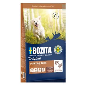BOZITA Original Puppy & Junior Chicken - trfoder til hunde - 12kg