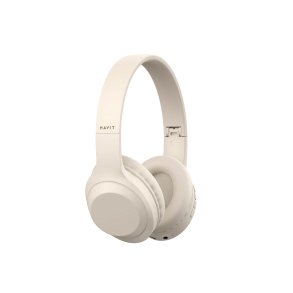 Havit H628BT - trdlse on-ear-hovedtelefoner, beige