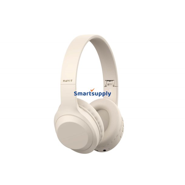 Havit H628bt - Trdlse On-Ear Hretelefoner, Beige