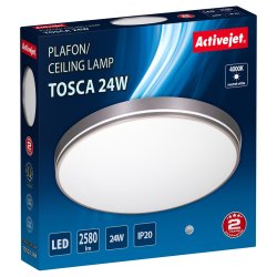 Activejet LED-loftslampe AJE-TOSCA 24W