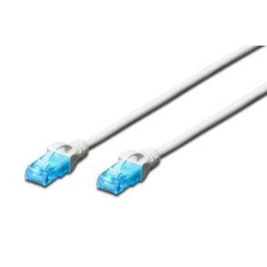 CAT 5e U-UTP patch kabel 1m hvid