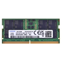 Samsung So-Dimm 16Gb Ddr5 1Rx8 5600Mhz Pc5-44800 M425r2ga3bb0-Cwm