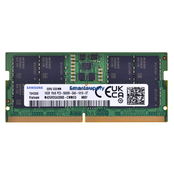 Samsung So-Dimm 16Gb Ddr5 1Rx8 5600Mhz Pc5-44800 M425r2ga3bb0-Cwm