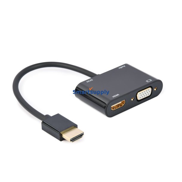 Gembird A-HDMIM-HDMIFVGAF-01 interface-kort/adapter HDMI, VGA